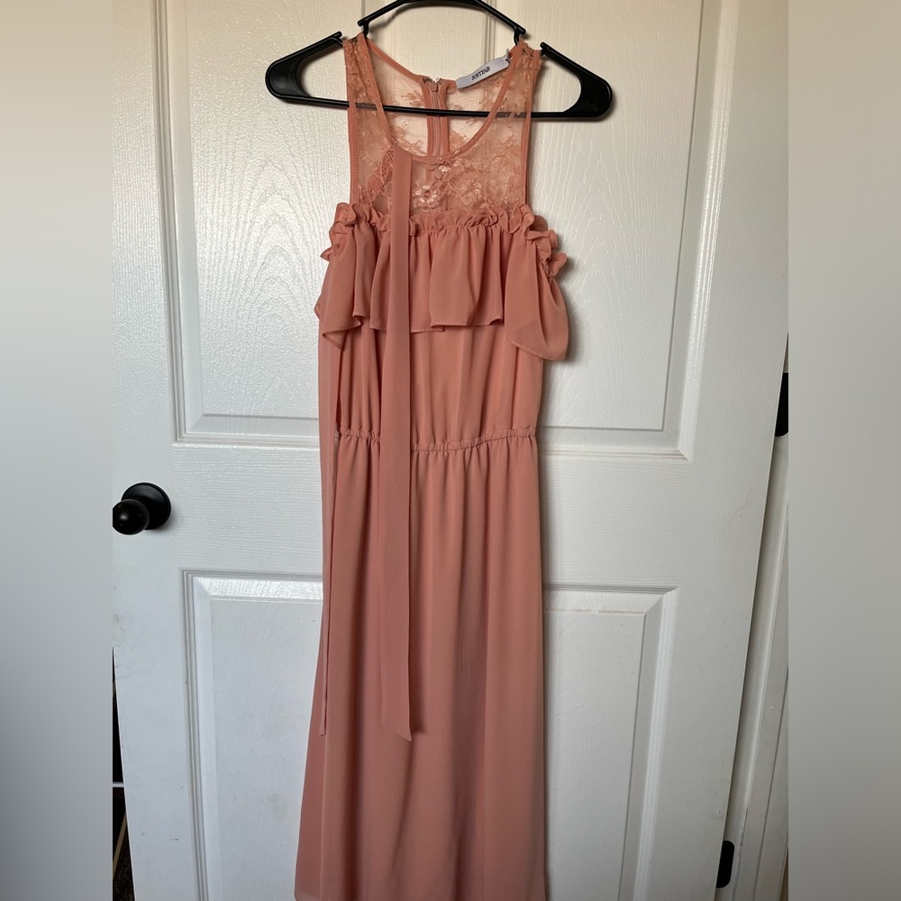 Peach sundress